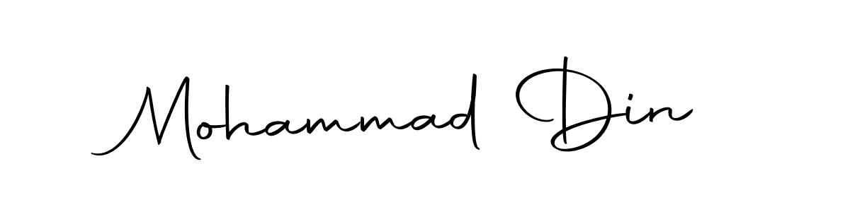 Similarly Autography-DOLnW is the best handwritten signature design. Signature creator online .You can use it as an online autograph creator for name Mohammad Din. Mohammad Din signature style 10 images and pictures png