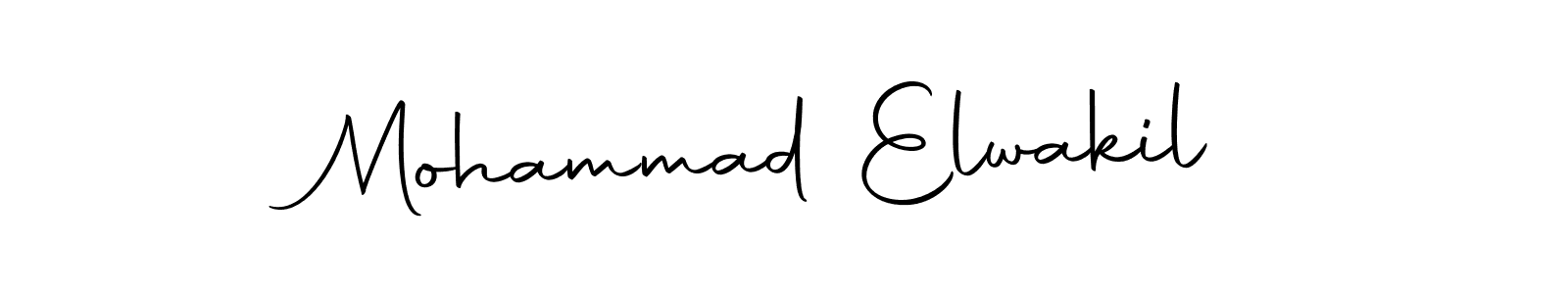 Similarly Autography-DOLnW is the best handwritten signature design. Signature creator online .You can use it as an online autograph creator for name Mohammad Elwakil. Mohammad Elwakil signature style 10 images and pictures png