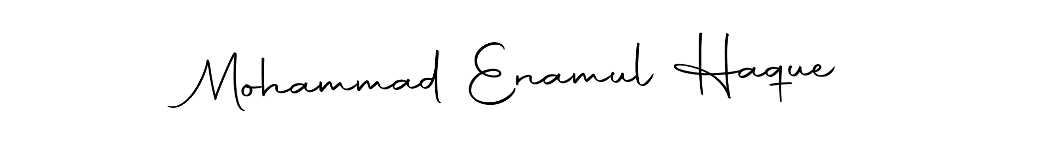 Make a short Mohammad Enamul Haque signature style. Manage your documents anywhere anytime using Autography-DOLnW. Create and add eSignatures, submit forms, share and send files easily. Mohammad Enamul Haque signature style 10 images and pictures png