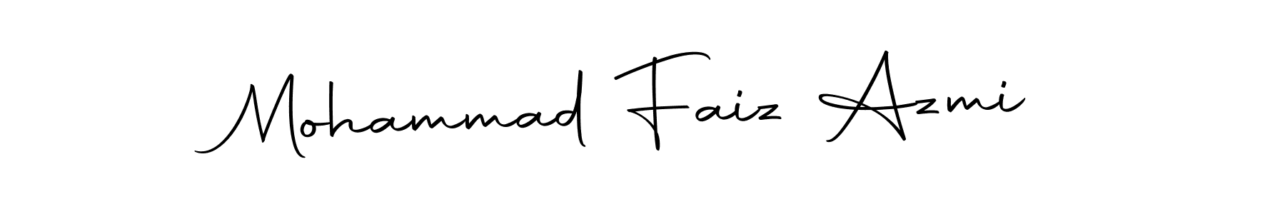Use a signature maker to create a handwritten signature online. With this signature software, you can design (Autography-DOLnW) your own signature for name Mohammad Faiz Azmi. Mohammad Faiz Azmi signature style 10 images and pictures png