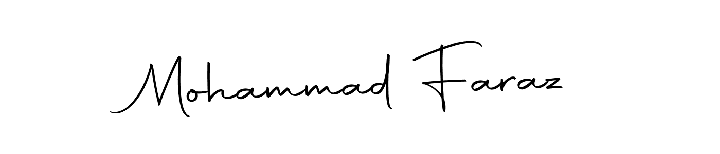 Similarly Autography-DOLnW is the best handwritten signature design. Signature creator online .You can use it as an online autograph creator for name Mohammad Faraz. Mohammad Faraz signature style 10 images and pictures png