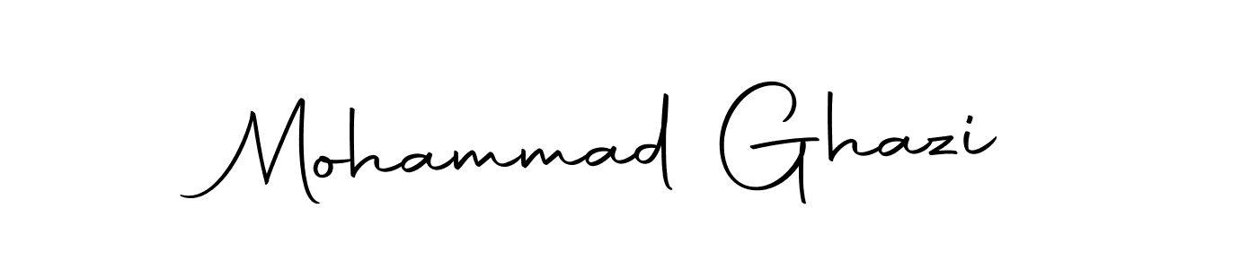 Use a signature maker to create a handwritten signature online. With this signature software, you can design (Autography-DOLnW) your own signature for name Mohammad Ghazi. Mohammad Ghazi signature style 10 images and pictures png