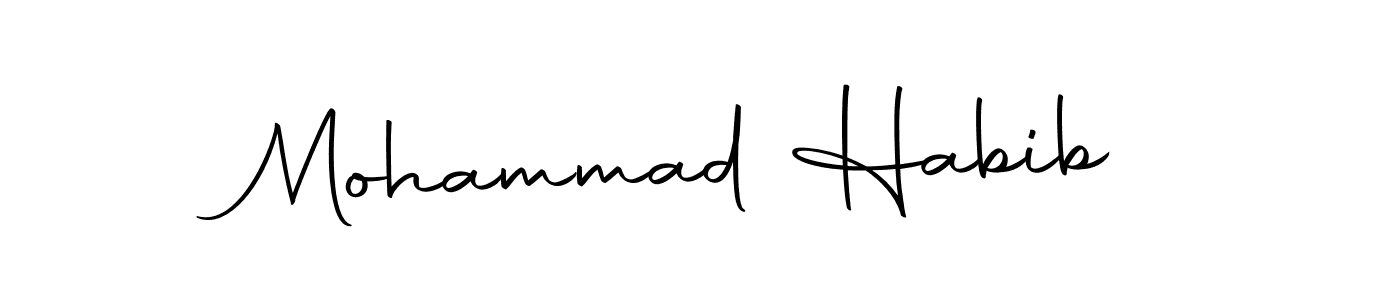 How to make Mohammad Habib signature? Autography-DOLnW is a professional autograph style. Create handwritten signature for Mohammad Habib name. Mohammad Habib signature style 10 images and pictures png