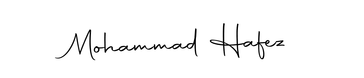 Make a beautiful signature design for name Mohammad Hafez. With this signature (Autography-DOLnW) style, you can create a handwritten signature for free. Mohammad Hafez signature style 10 images and pictures png