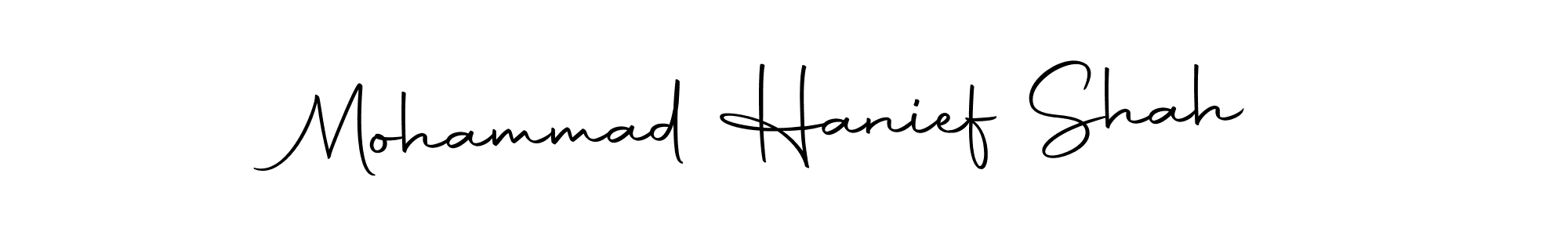 Use a signature maker to create a handwritten signature online. With this signature software, you can design (Autography-DOLnW) your own signature for name Mohammad Hanief Shah. Mohammad Hanief Shah signature style 10 images and pictures png