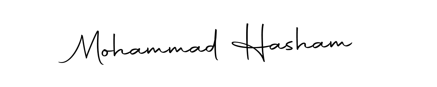 Make a beautiful signature design for name Mohammad Hasham. Use this online signature maker to create a handwritten signature for free. Mohammad Hasham signature style 10 images and pictures png