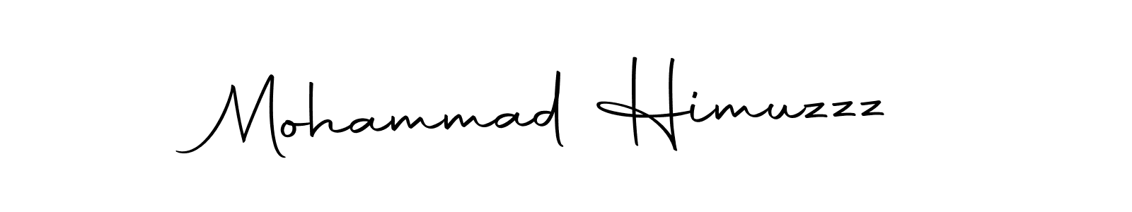 Make a beautiful signature design for name Mohammad Himuzzz. With this signature (Autography-DOLnW) style, you can create a handwritten signature for free. Mohammad Himuzzz signature style 10 images and pictures png