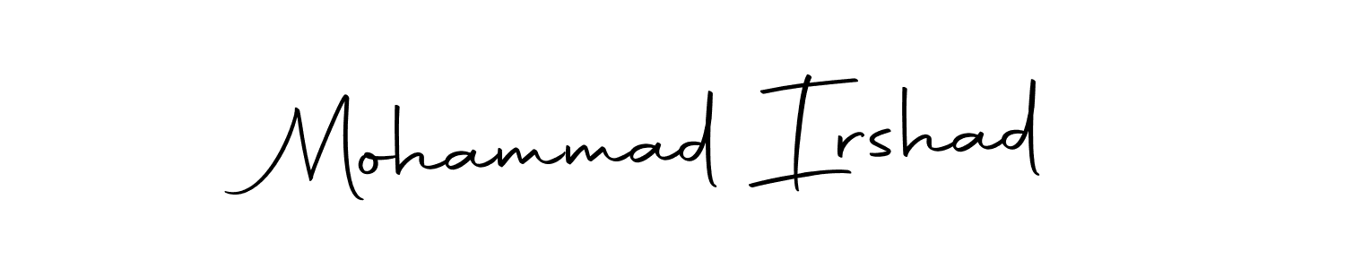 How to make Mohammad Irshad signature? Autography-DOLnW is a professional autograph style. Create handwritten signature for Mohammad Irshad name. Mohammad Irshad signature style 10 images and pictures png