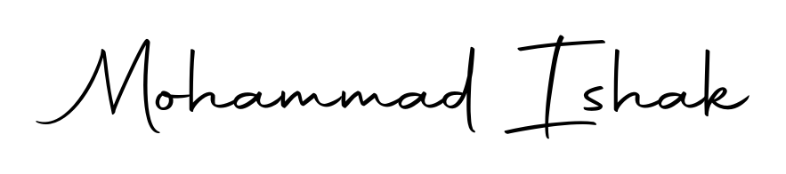 You can use this online signature creator to create a handwritten signature for the name Mohammad Ishak. This is the best online autograph maker. Mohammad Ishak signature style 10 images and pictures png