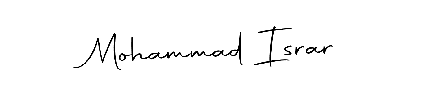 Mohammad Israr stylish signature style. Best Handwritten Sign (Autography-DOLnW) for my name. Handwritten Signature Collection Ideas for my name Mohammad Israr. Mohammad Israr signature style 10 images and pictures png