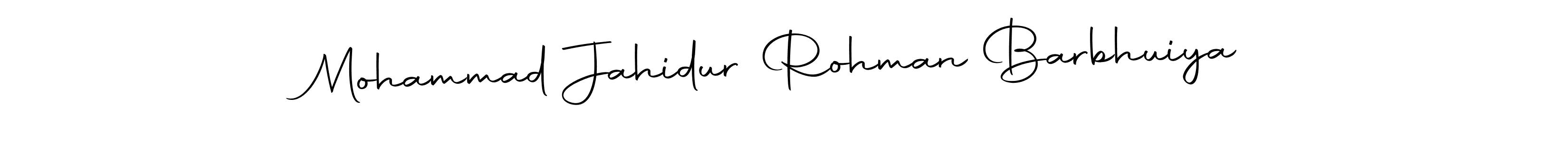 Also You can easily find your signature by using the search form. We will create Mohammad Jahidur Rohman Barbhuiya name handwritten signature images for you free of cost using Autography-DOLnW sign style. Mohammad Jahidur Rohman Barbhuiya signature style 10 images and pictures png