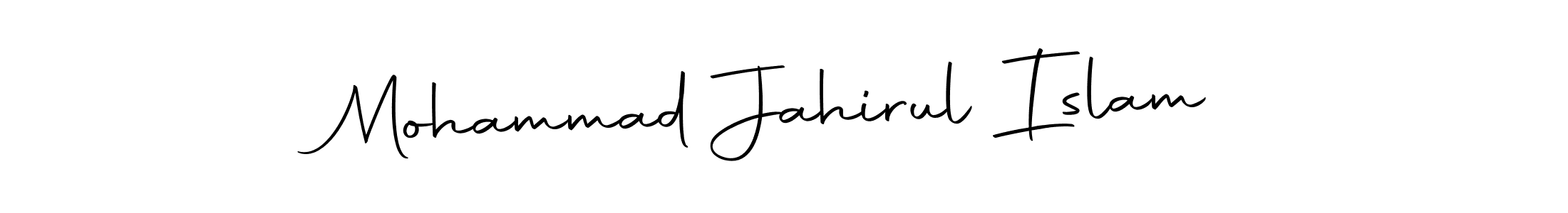 Make a beautiful signature design for name Mohammad Jahirul Islam. With this signature (Autography-DOLnW) style, you can create a handwritten signature for free. Mohammad Jahirul Islam signature style 10 images and pictures png