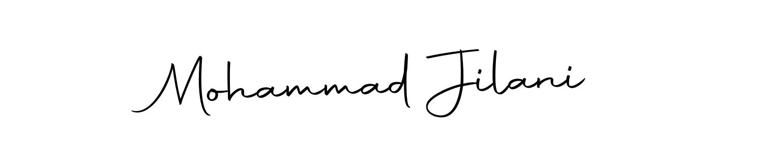 Design your own signature with our free online signature maker. With this signature software, you can create a handwritten (Autography-DOLnW) signature for name Mohammad Jilani. Mohammad Jilani signature style 10 images and pictures png