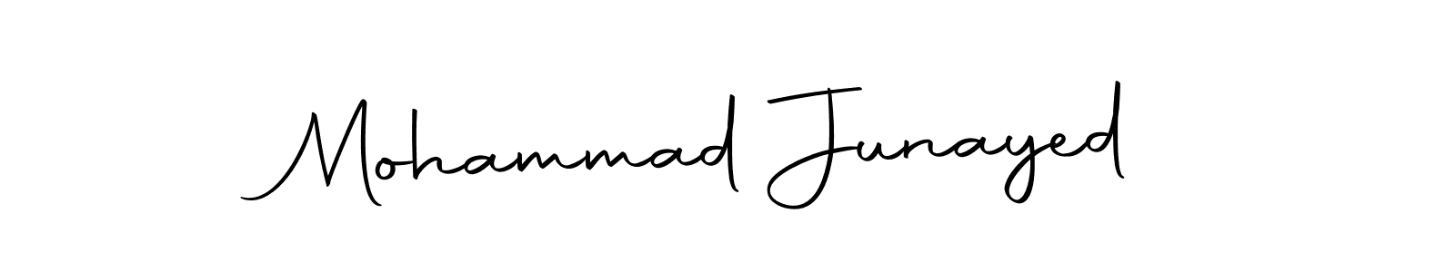 Make a beautiful signature design for name Mohammad Junayed. With this signature (Autography-DOLnW) style, you can create a handwritten signature for free. Mohammad Junayed signature style 10 images and pictures png
