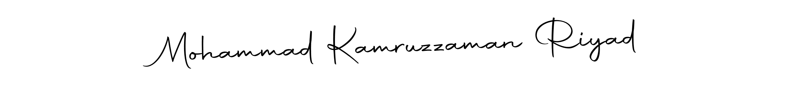 How to make Mohammad Kamruzzaman Riyad signature? Autography-DOLnW is a professional autograph style. Create handwritten signature for Mohammad Kamruzzaman Riyad name. Mohammad Kamruzzaman Riyad signature style 10 images and pictures png