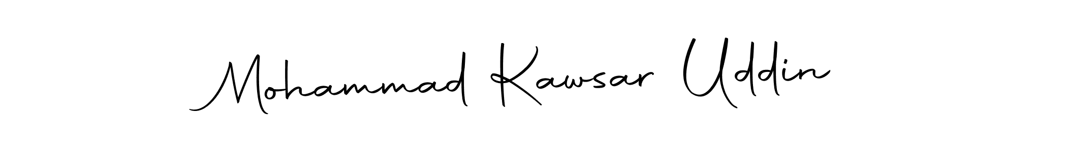 Make a beautiful signature design for name Mohammad Kawsar Uddin. With this signature (Autography-DOLnW) style, you can create a handwritten signature for free. Mohammad Kawsar Uddin signature style 10 images and pictures png