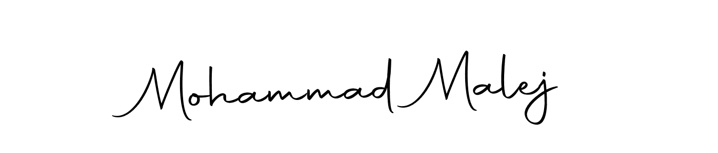 Once you've used our free online signature maker to create your best signature Autography-DOLnW style, it's time to enjoy all of the benefits that Mohammad Malej name signing documents. Mohammad Malej signature style 10 images and pictures png