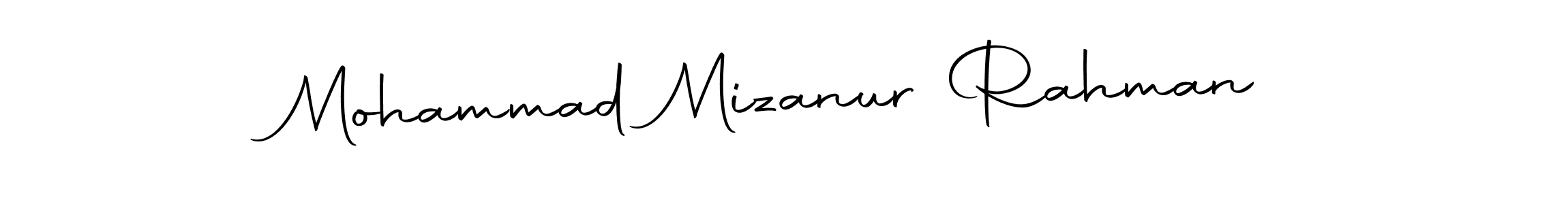 Also we have Mohammad Mizanur Rahman name is the best signature style. Create professional handwritten signature collection using Autography-DOLnW autograph style. Mohammad Mizanur Rahman signature style 10 images and pictures png