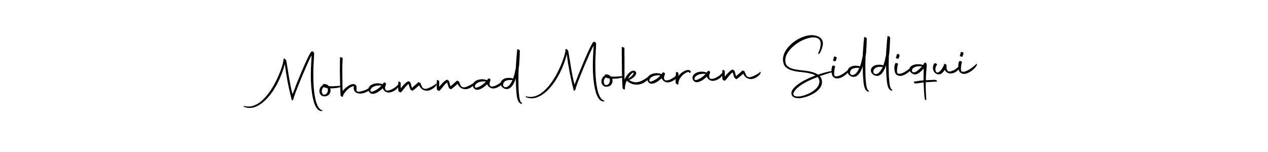 This is the best signature style for the Mohammad Mokaram Siddiqui name. Also you like these signature font (Autography-DOLnW). Mix name signature. Mohammad Mokaram Siddiqui signature style 10 images and pictures png