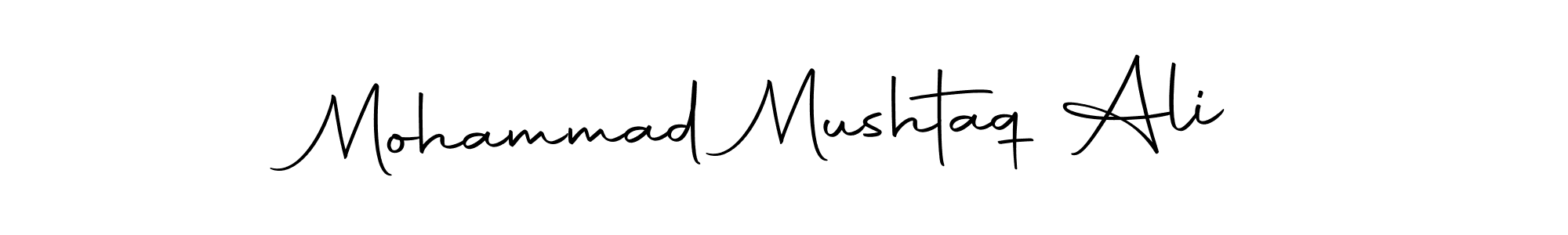 Also we have Mohammad Mushtaq Ali name is the best signature style. Create professional handwritten signature collection using Autography-DOLnW autograph style. Mohammad Mushtaq Ali signature style 10 images and pictures png