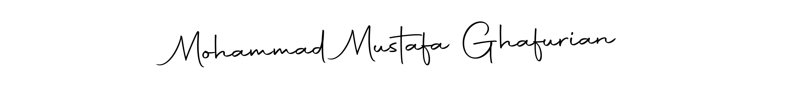 Here are the top 10 professional signature styles for the name Mohammad Mustafa Ghafurian. These are the best autograph styles you can use for your name. Mohammad Mustafa Ghafurian signature style 10 images and pictures png