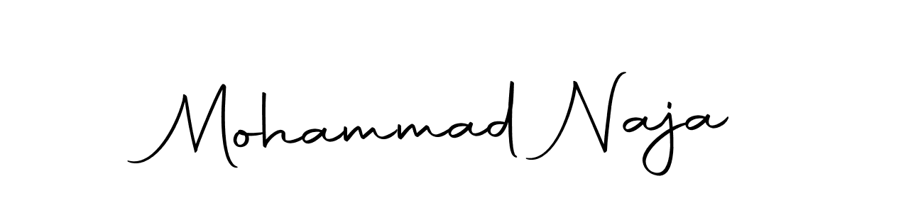 Make a short Mohammad Naja signature style. Manage your documents anywhere anytime using Autography-DOLnW. Create and add eSignatures, submit forms, share and send files easily. Mohammad Naja signature style 10 images and pictures png