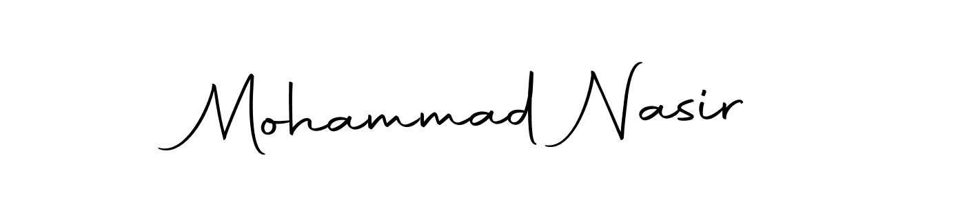 Mohammad Nasir stylish signature style. Best Handwritten Sign (Autography-DOLnW) for my name. Handwritten Signature Collection Ideas for my name Mohammad Nasir. Mohammad Nasir signature style 10 images and pictures png