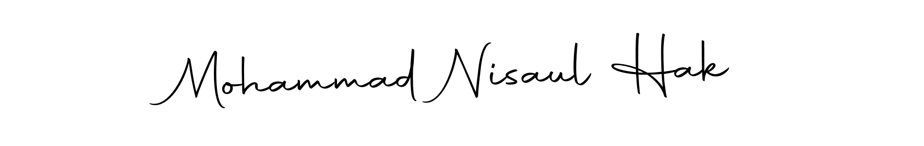 Make a beautiful signature design for name Mohammad Nisaul Hak. Use this online signature maker to create a handwritten signature for free. Mohammad Nisaul Hak signature style 10 images and pictures png