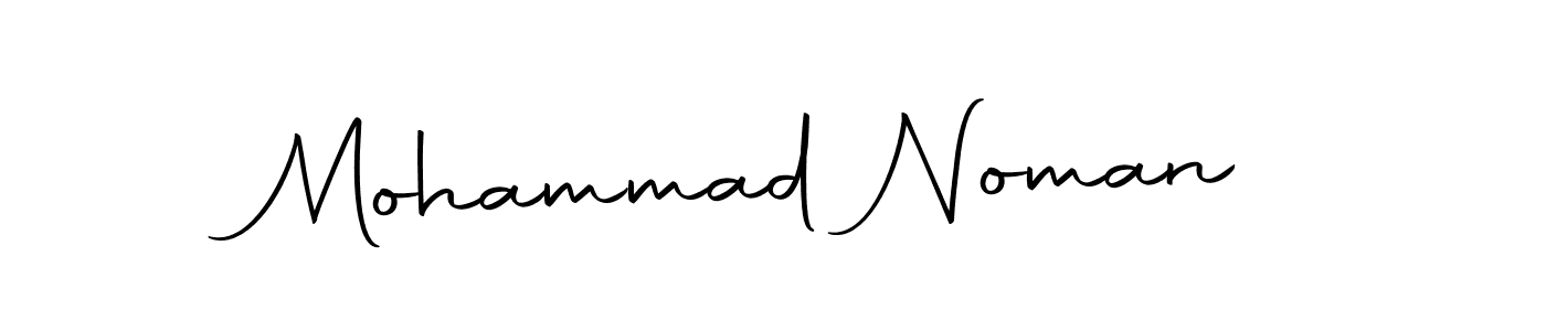 Design your own signature with our free online signature maker. With this signature software, you can create a handwritten (Autography-DOLnW) signature for name Mohammad Noman. Mohammad Noman signature style 10 images and pictures png