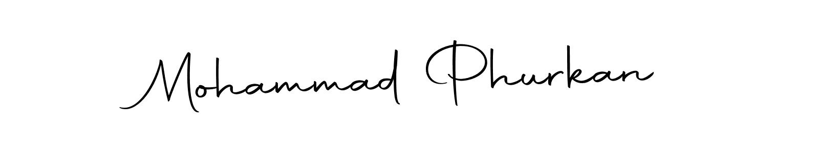 It looks lik you need a new signature style for name Mohammad Phurkan. Design unique handwritten (Autography-DOLnW) signature with our free signature maker in just a few clicks. Mohammad Phurkan signature style 10 images and pictures png