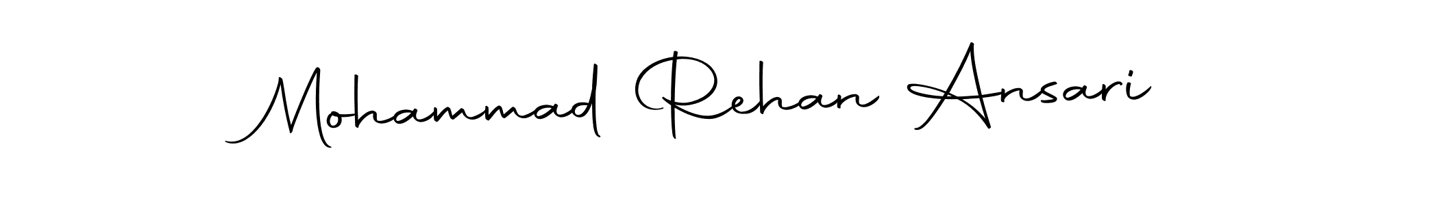 Also You can easily find your signature by using the search form. We will create Mohammad Rehan Ansari name handwritten signature images for you free of cost using Autography-DOLnW sign style. Mohammad Rehan Ansari signature style 10 images and pictures png