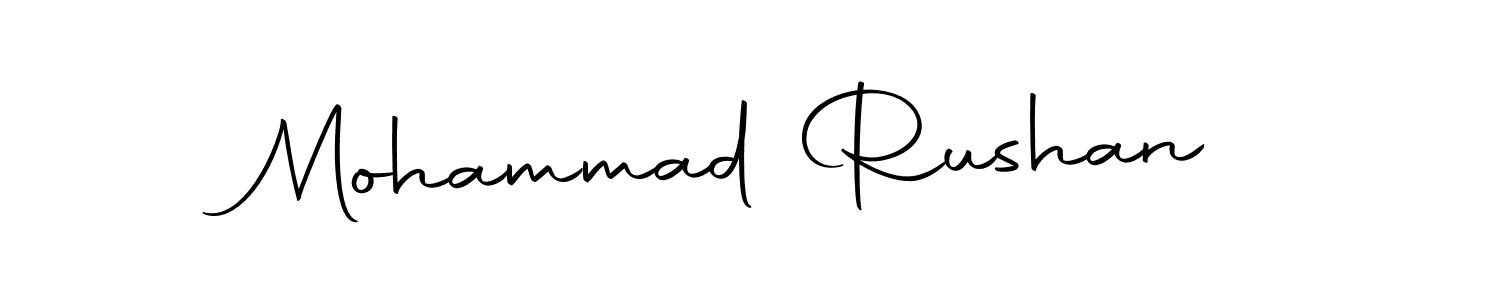 Here are the top 10 professional signature styles for the name Mohammad Rushan. These are the best autograph styles you can use for your name. Mohammad Rushan signature style 10 images and pictures png
