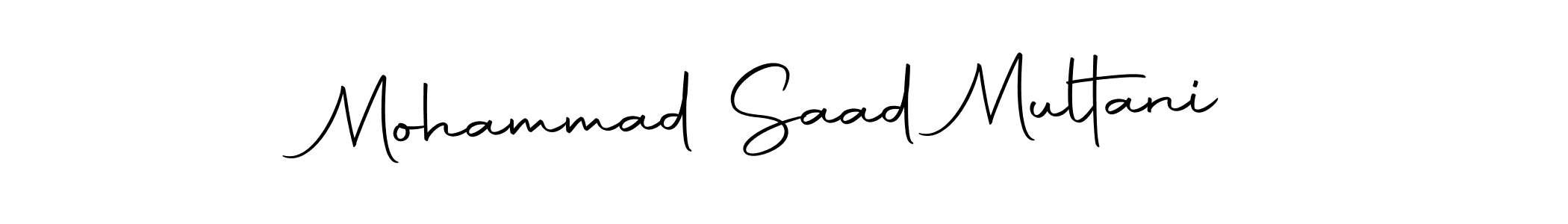 Here are the top 10 professional signature styles for the name Mohammad Saad Multani. These are the best autograph styles you can use for your name. Mohammad Saad Multani signature style 10 images and pictures png