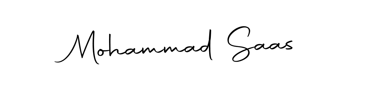 It looks lik you need a new signature style for name Mohammad Saas. Design unique handwritten (Autography-DOLnW) signature with our free signature maker in just a few clicks. Mohammad Saas signature style 10 images and pictures png