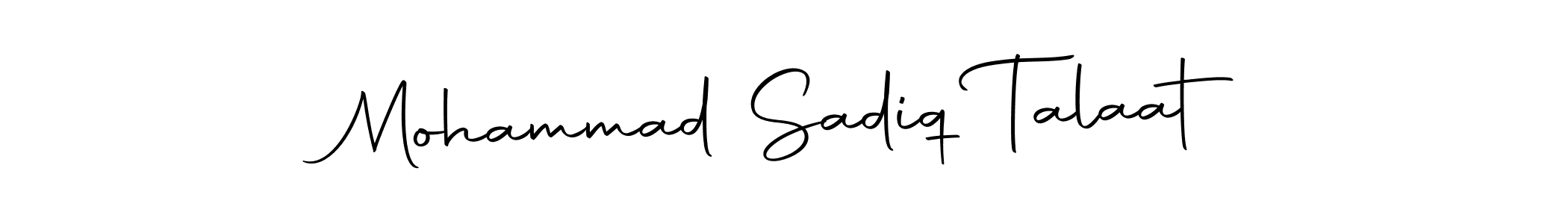 Use a signature maker to create a handwritten signature online. With this signature software, you can design (Autography-DOLnW) your own signature for name Mohammad Sadiq Talaat. Mohammad Sadiq Talaat signature style 10 images and pictures png