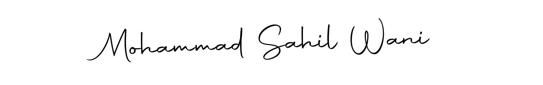 Once you've used our free online signature maker to create your best signature Autography-DOLnW style, it's time to enjoy all of the benefits that Mohammad Sahil Wani name signing documents. Mohammad Sahil Wani signature style 10 images and pictures png