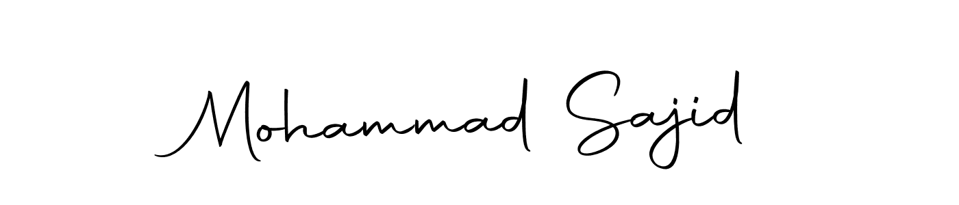 The best way (Autography-DOLnW) to make a short signature is to pick only two or three words in your name. The name Mohammad Sajid include a total of six letters. For converting this name. Mohammad Sajid signature style 10 images and pictures png