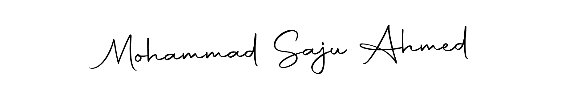 Make a beautiful signature design for name Mohammad Saju Ahmed. With this signature (Autography-DOLnW) style, you can create a handwritten signature for free. Mohammad Saju Ahmed signature style 10 images and pictures png