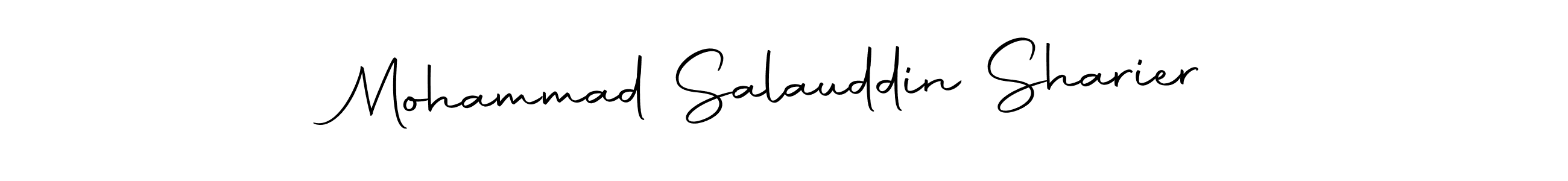 Make a beautiful signature design for name Mohammad Salauddin Sharier. With this signature (Autography-DOLnW) style, you can create a handwritten signature for free. Mohammad Salauddin Sharier signature style 10 images and pictures png