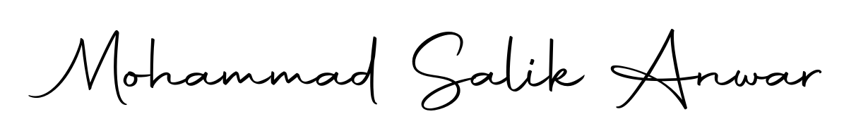 Also we have Mohammad Salik Anwar name is the best signature style. Create professional handwritten signature collection using Autography-DOLnW autograph style. Mohammad Salik Anwar signature style 10 images and pictures png