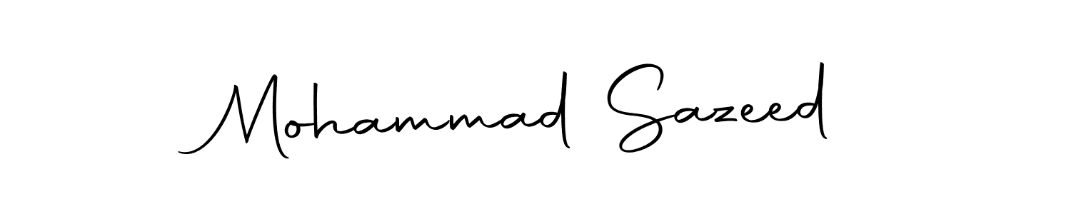 This is the best signature style for the Mohammad Sazeed name. Also you like these signature font (Autography-DOLnW). Mix name signature. Mohammad Sazeed signature style 10 images and pictures png