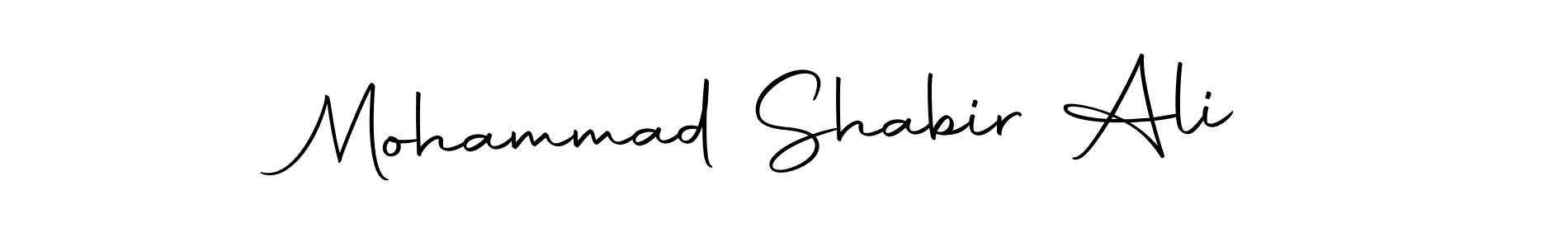 How to make Mohammad Shabir Ali signature? Autography-DOLnW is a professional autograph style. Create handwritten signature for Mohammad Shabir Ali name. Mohammad Shabir Ali signature style 10 images and pictures png