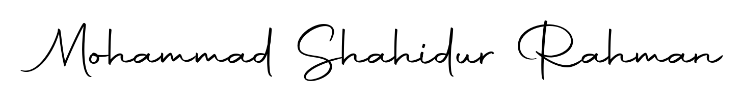 Looking for an artistic signature for Mohammad Shahidur Rahman? The Autography-DOLnW calligraphy style gives a sophisticated flow suitable for business cards and emails. Mohammad Shahidur Rahman signature style 10 images and pictures png