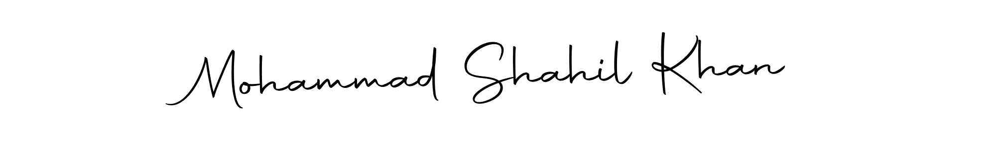 Mohammad Shahil Khan stylish signature style. Best Handwritten Sign (Autography-DOLnW) for my name. Handwritten Signature Collection Ideas for my name Mohammad Shahil Khan. Mohammad Shahil Khan signature style 10 images and pictures png