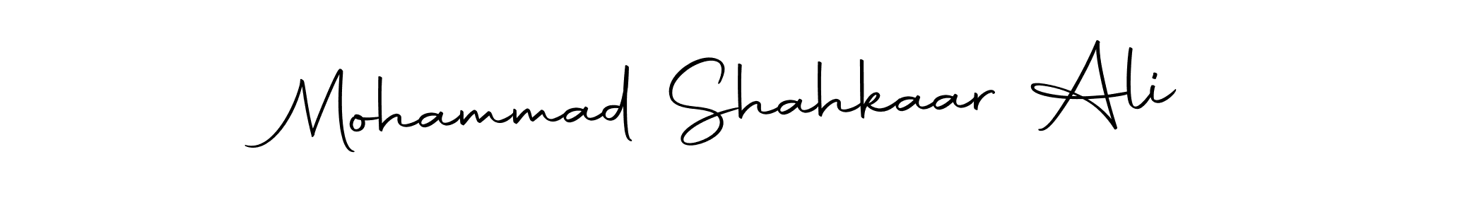 Design your own signature with our free online signature maker. With this signature software, you can create a handwritten (Autography-DOLnW) signature for name Mohammad Shahkaar Ali. Mohammad Shahkaar Ali signature style 10 images and pictures png