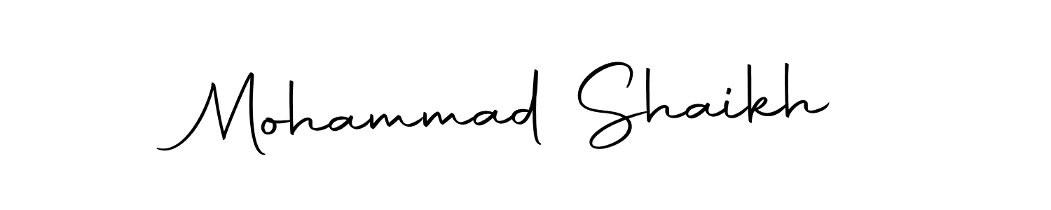 Also we have Mohammad Shaikh name is the best signature style. Create professional handwritten signature collection using Autography-DOLnW autograph style. Mohammad Shaikh signature style 10 images and pictures png
