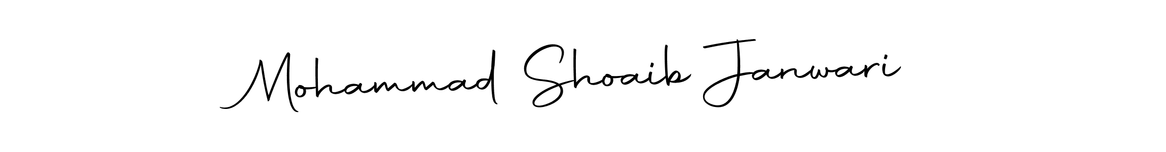 How to make Mohammad Shoaib Janwari signature? Autography-DOLnW is a professional autograph style. Create handwritten signature for Mohammad Shoaib Janwari name. Mohammad Shoaib Janwari signature style 10 images and pictures png
