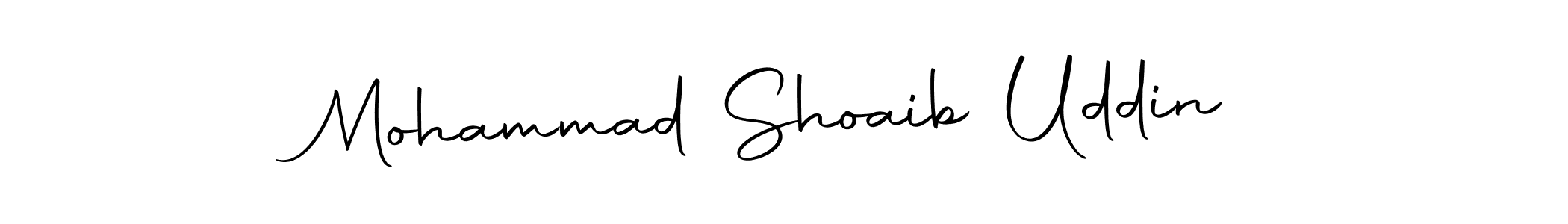 How to make Mohammad Shoaib Uddin signature? Autography-DOLnW is a professional autograph style. Create handwritten signature for Mohammad Shoaib Uddin name. Mohammad Shoaib Uddin signature style 10 images and pictures png