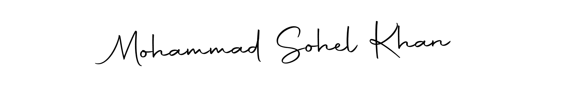 Also we have Mohammad Sohel Khan name is the best signature style. Create professional handwritten signature collection using Autography-DOLnW autograph style. Mohammad Sohel Khan signature style 10 images and pictures png