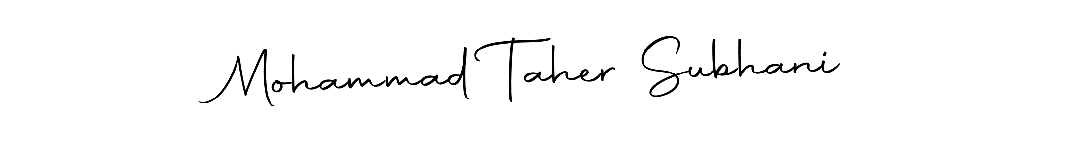 Here are the top 10 professional signature styles for the name Mohammad Taher Subhani. These are the best autograph styles you can use for your name. Mohammad Taher Subhani signature style 10 images and pictures png